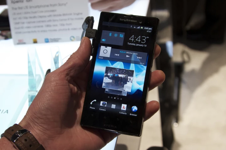 With the Xperia ion, Sony has joined the throng of phone-makers clamoring to announce LTE handsets at CES 2012