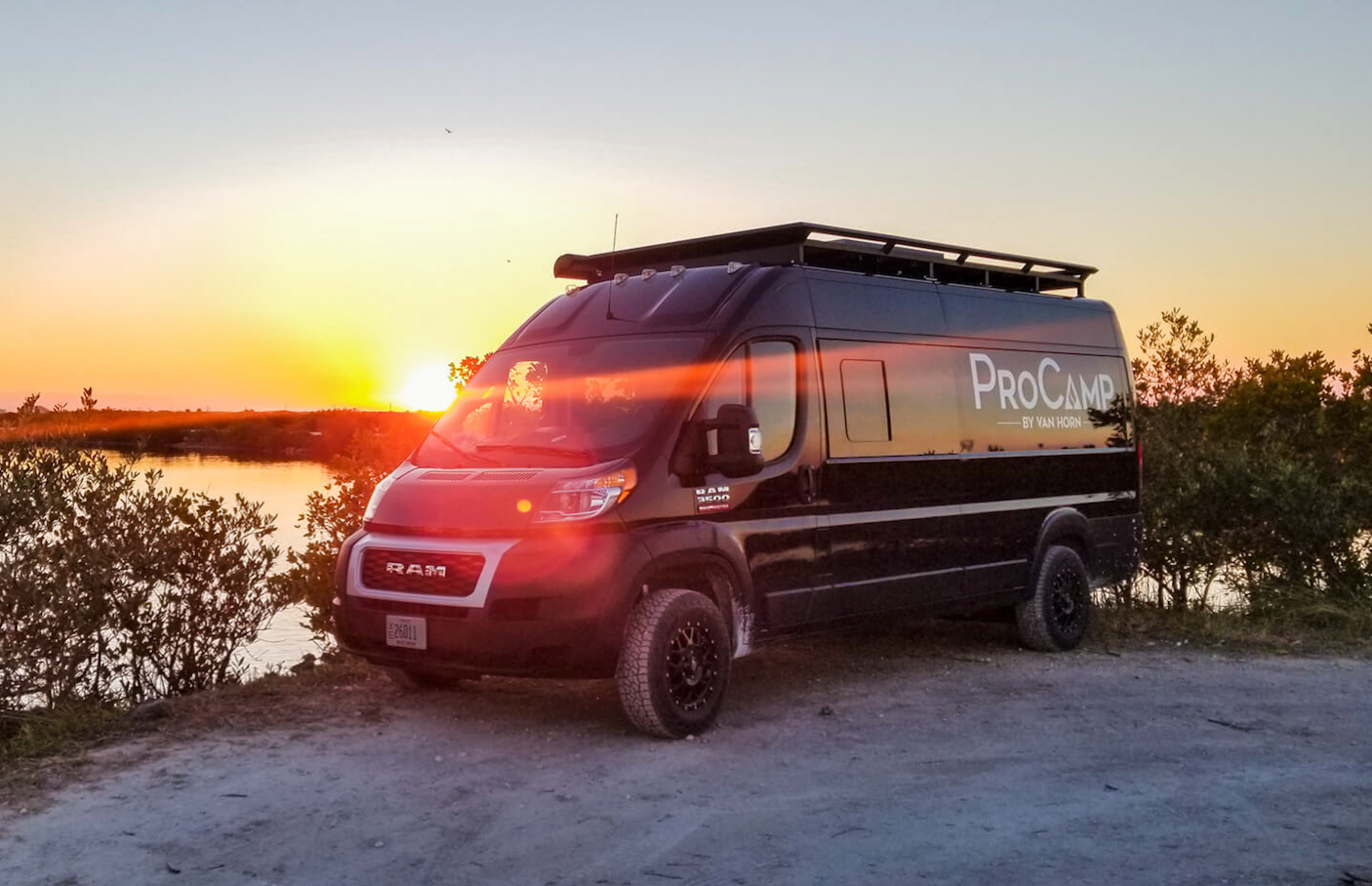 Beating the setting sun to camp