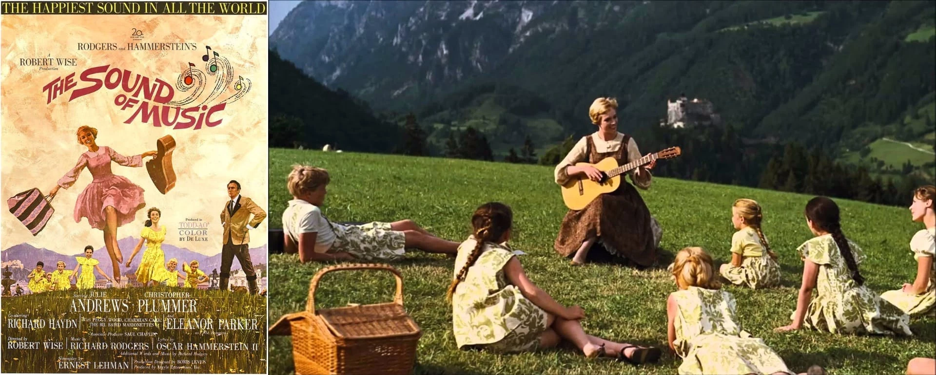 Do-Re-Me is a song that has been sung countless times by billions of children and it's arguably the most watched instructional clip of all time. It was written for the 1959 Rodgers and Hammerstein musical The Sound of Music and when the movie of the same name came out in 1964 and became a smash hit, the song was a radio hit. This is the dress Julie andrews wore in the filming of this timeless classic. It sold for $660,000 at a Profiles in History auction in 2013. The rest of the wardrobe for the film sold for $1.56 million.