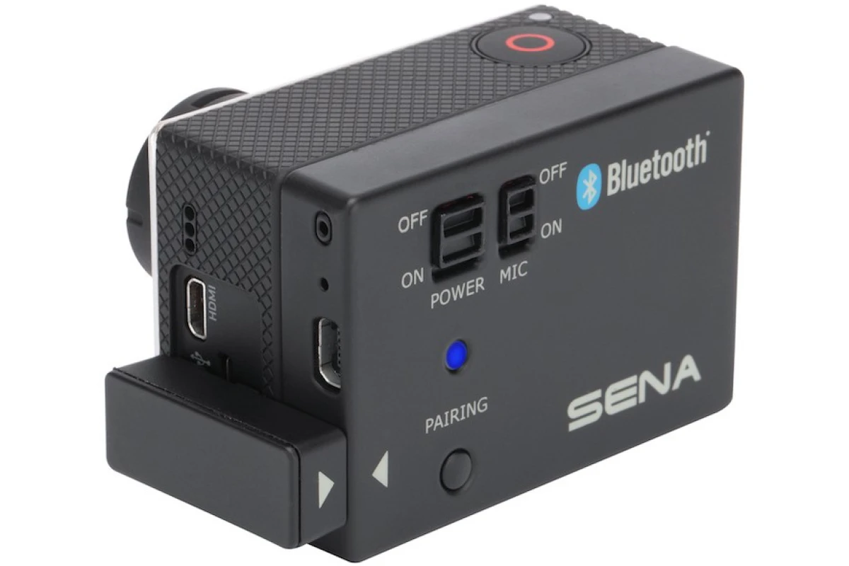 The Pack works with Hero3 and Hero3+ cameras