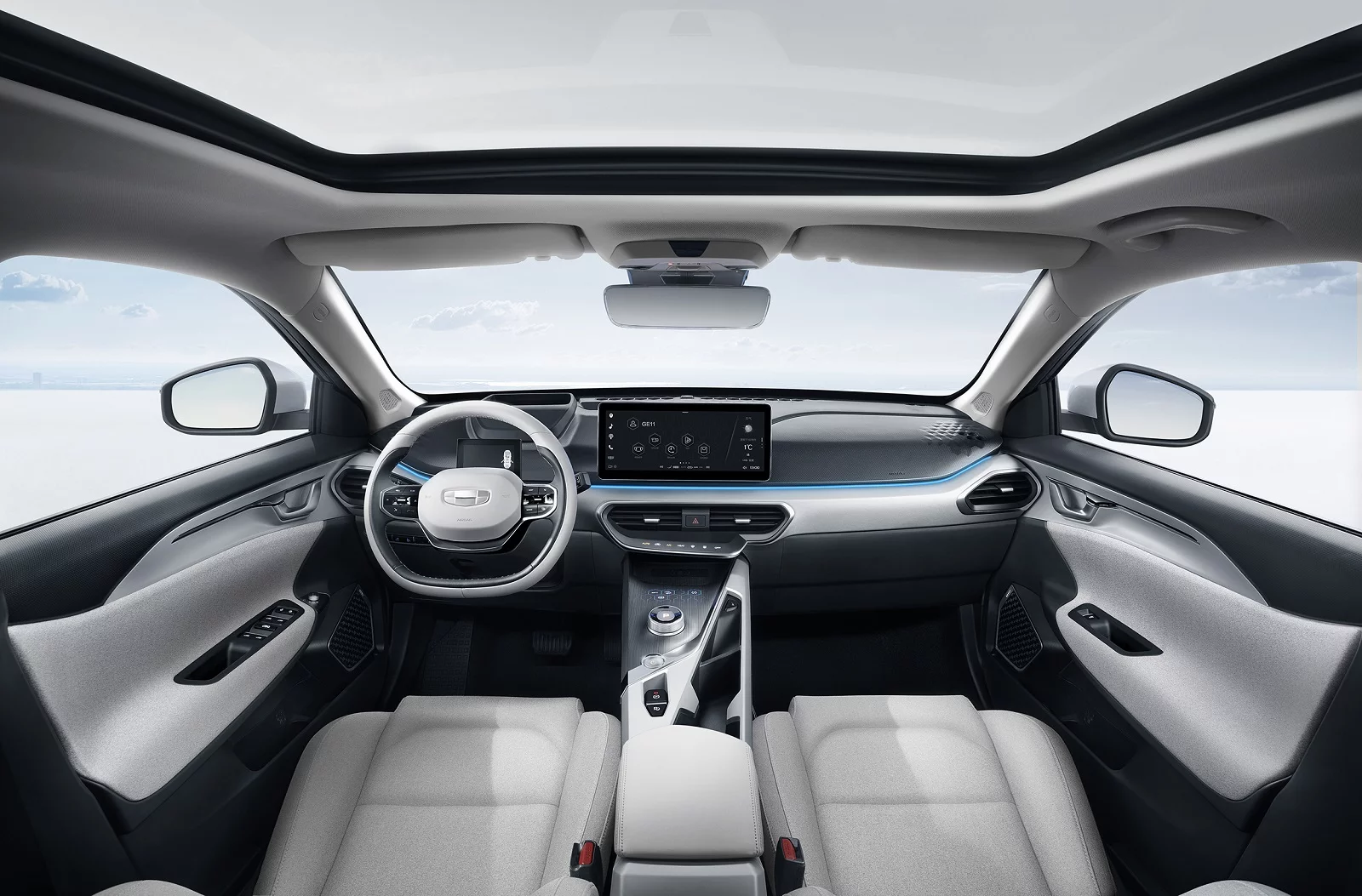 The interior looks neat and nicely designed