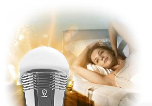 The Lumen Smart Bulb is a Blueetooth-enabled LED with intelligent functions such as Party, Sleep and Wake mode