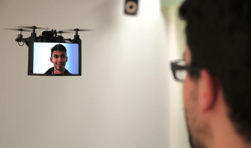 Researchers have created a collaborating swarm of drones that act as 3D pixels (voxels) and promises to create giant, flying interactive displays made up of many thousands of individual pixels