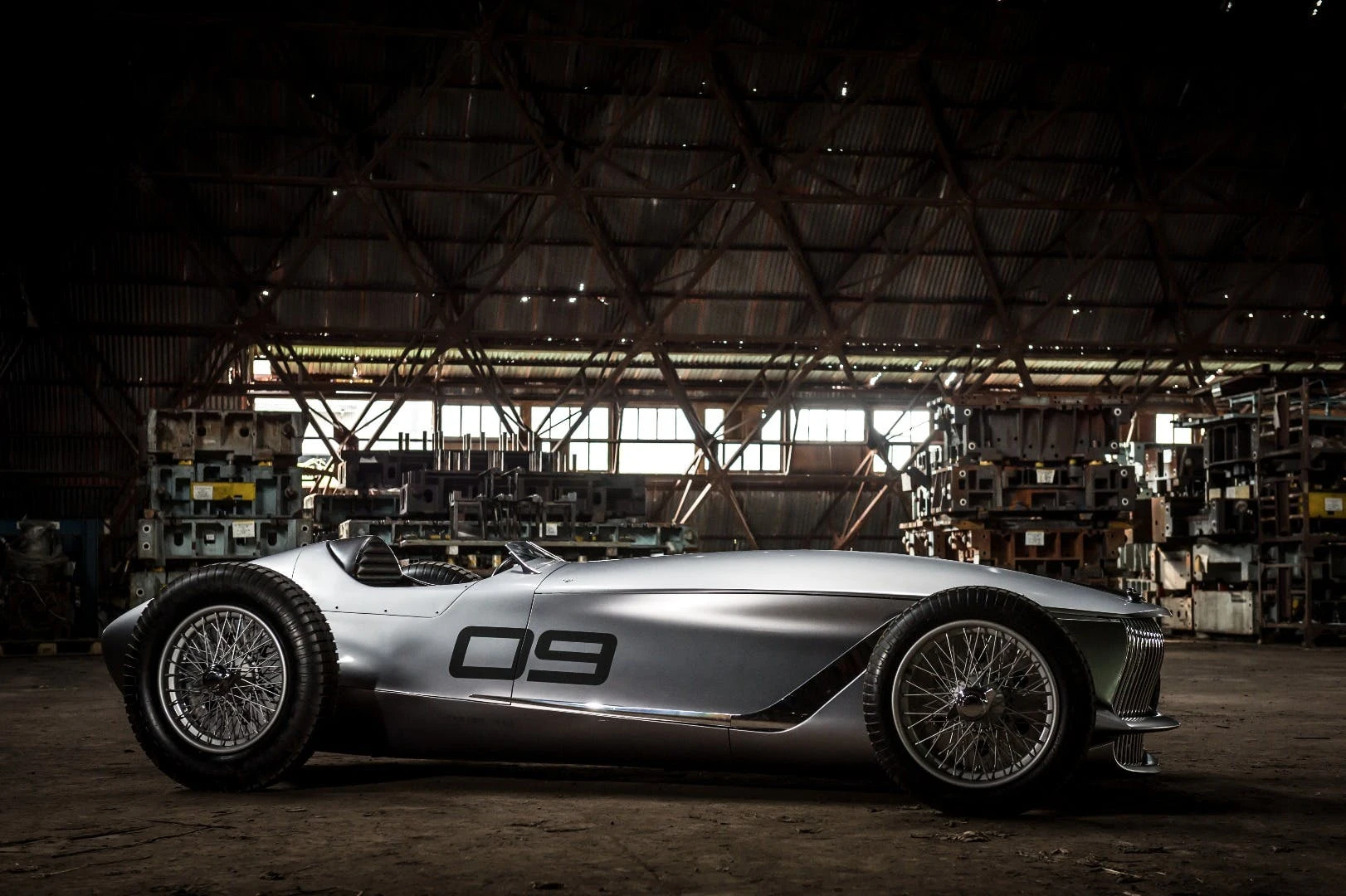 The Prototype 9 uses a modest 148-hp prototype electric motor