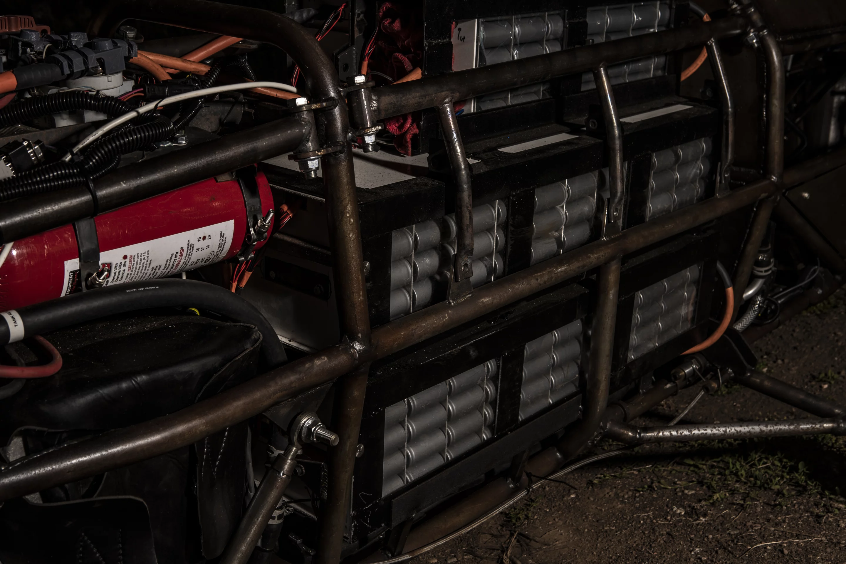 Fire extinguishers: part of the land speed racing requirements and not a bad idea