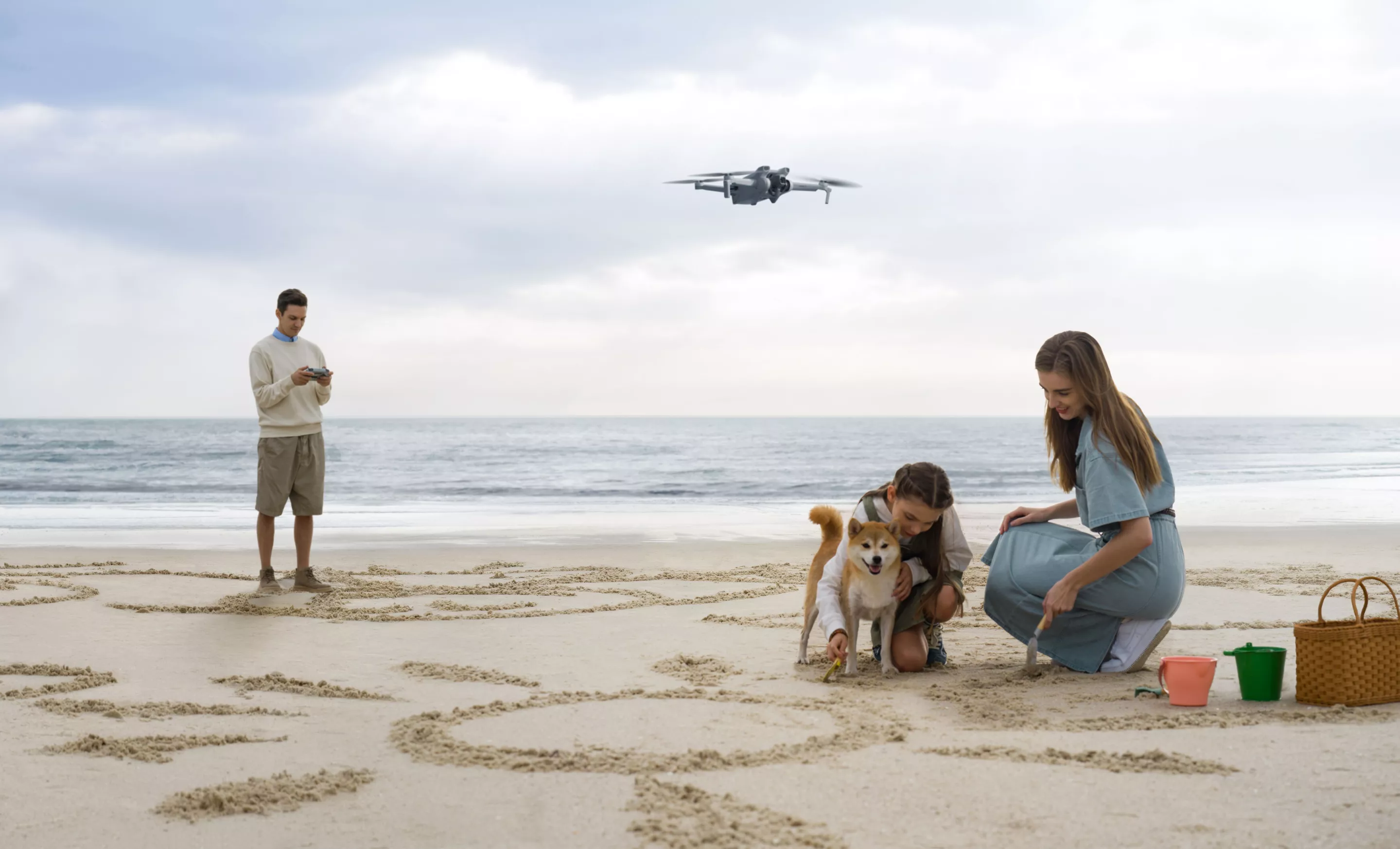 GNSS combines with a downfacing vision system and IR sensors for hovering stability