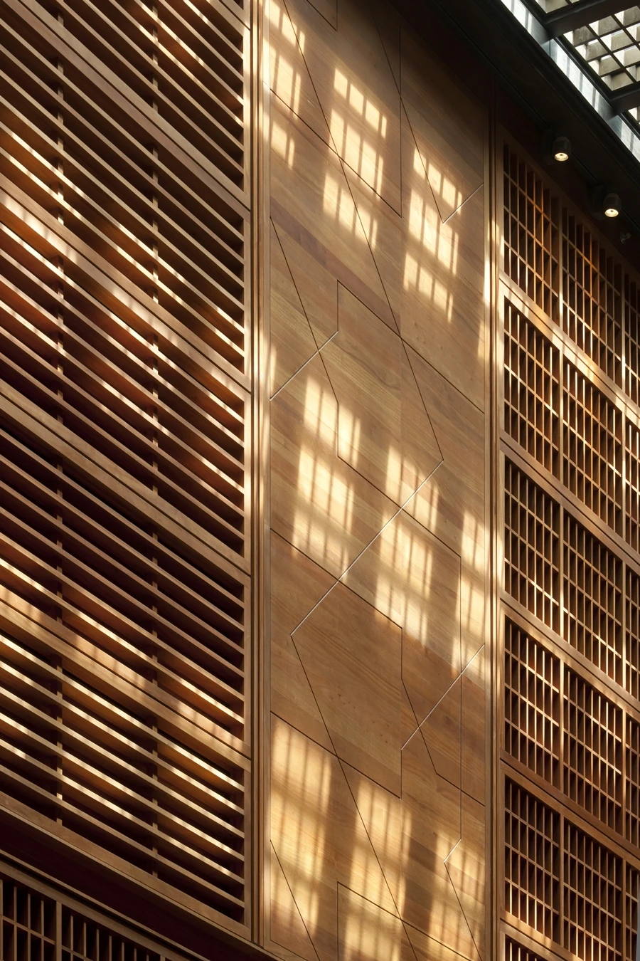 Patterned façades provide shade for the Abu Dhabi Central Market (Photo: Nigel Young / Foster + Partners)