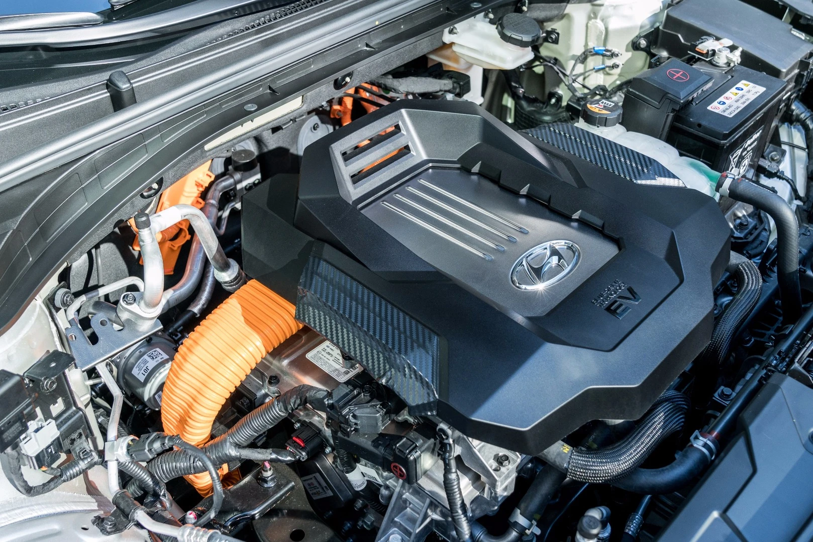 The IONIQ Electric's motor puts out 118 hp and 218 lb-ft