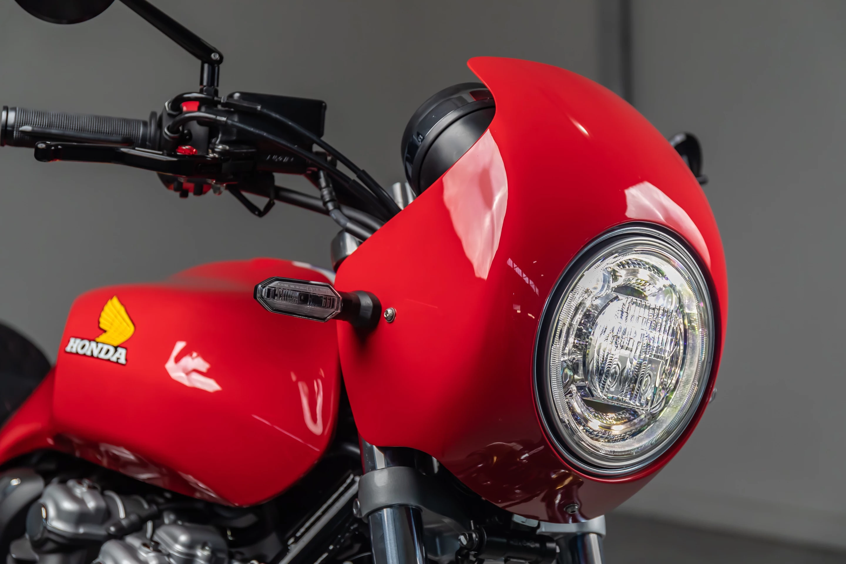 Small fairing is rolled from aluminum