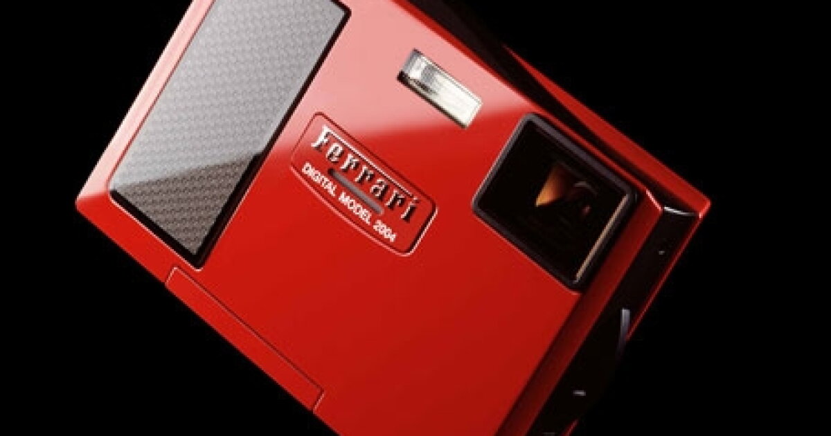 Olympus limited edition Ferrari Digital Camera