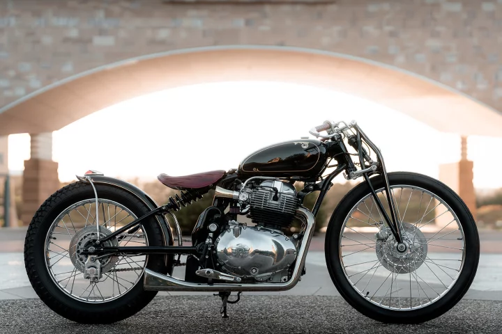 Titled Project Delta, the custom from Purpose Built Moto is a vintage throwback to the golden era of motorcycling