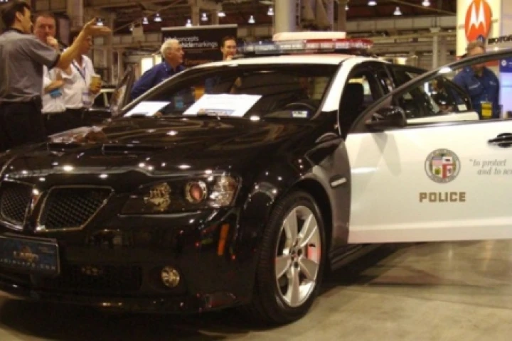 The LAPD Pontiac G8 project vehicle