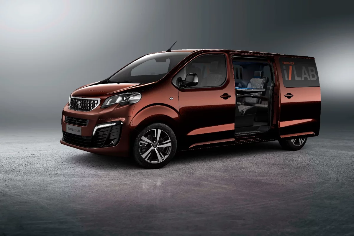 The Peugeot Traveller i-Lab is a concept of what business shuttles could be