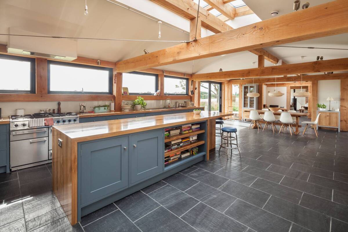 Thermal efficiency was a high priority from the outset