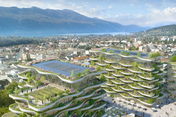 Foam of Waves would feature solar power, rainwater collection, and more