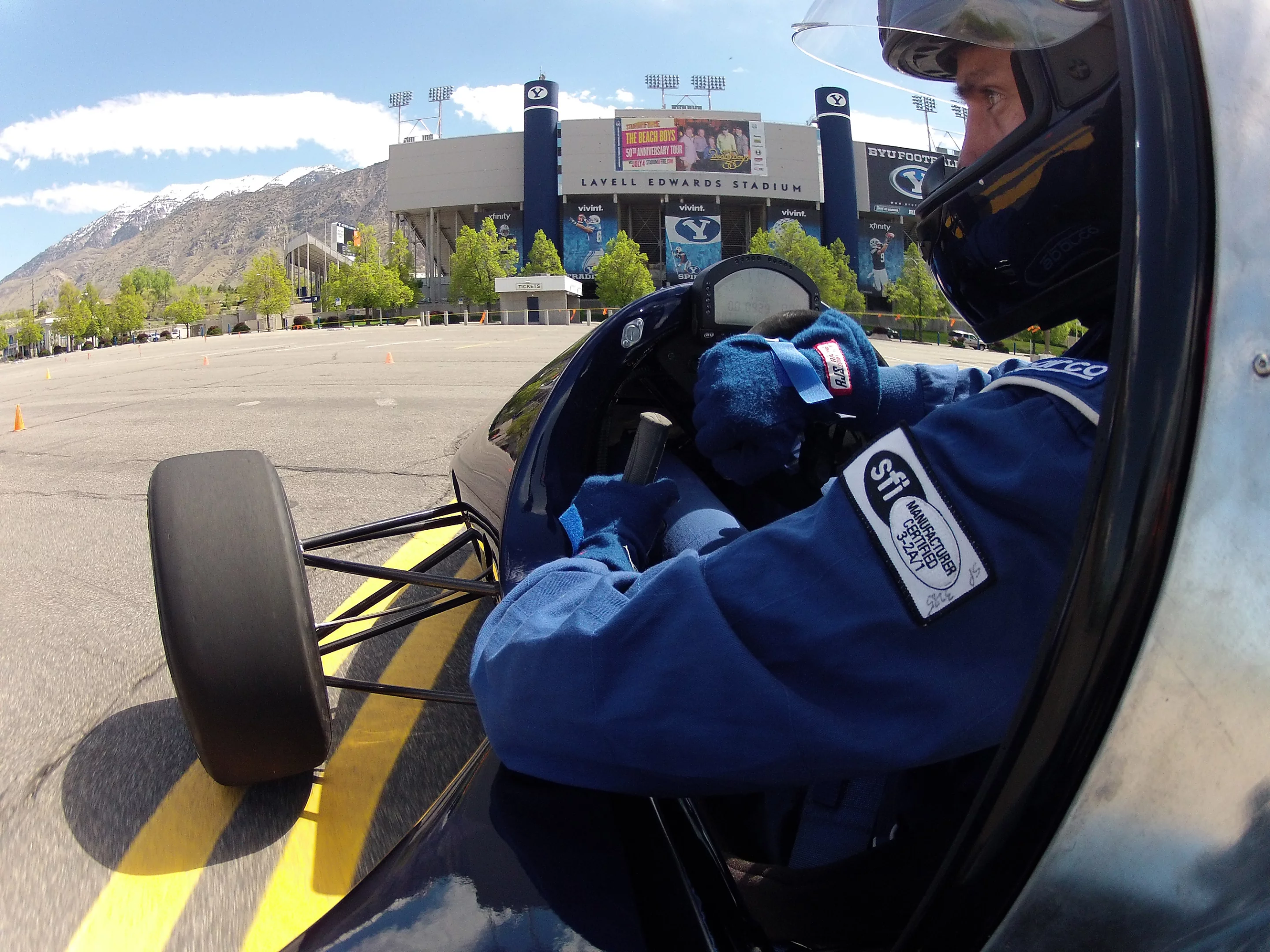 Hybrid Blue in competition