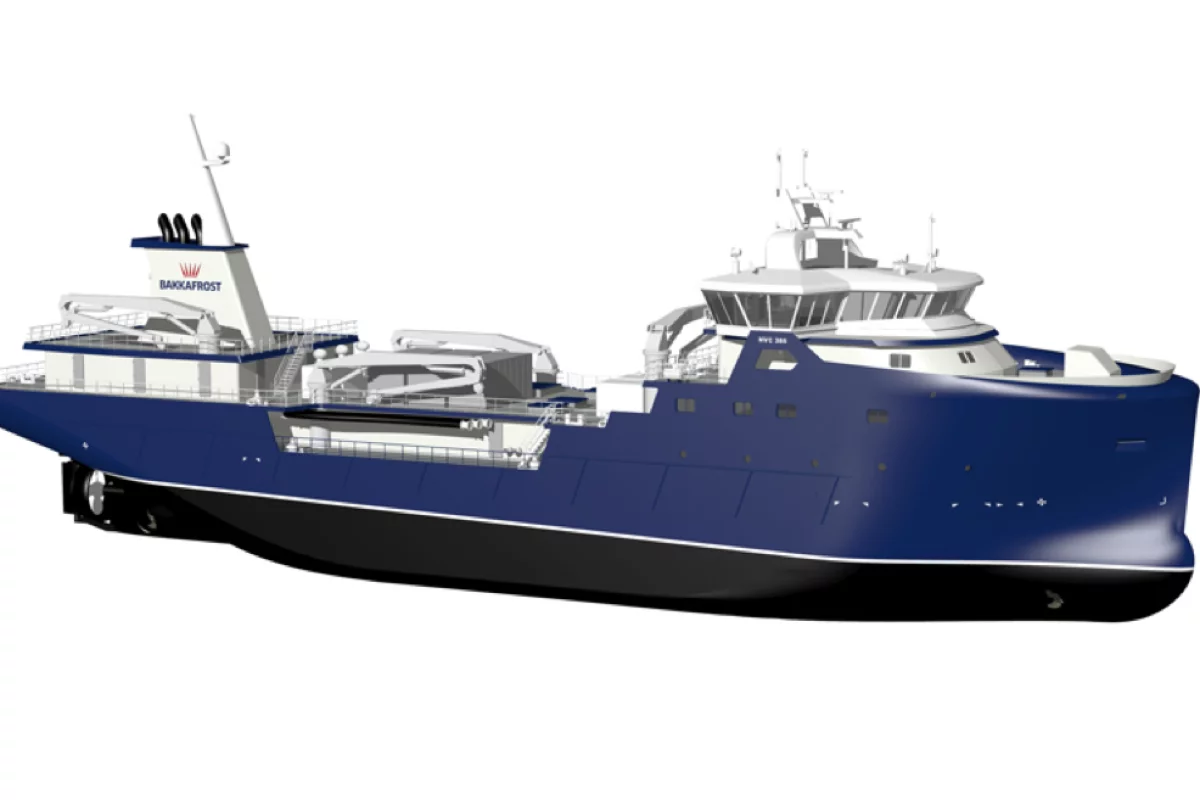 Rolls-Royce has signed a £5.8 million to design and equip one that does just thatThe new live fish carrier (Image: Rolls-Royce)