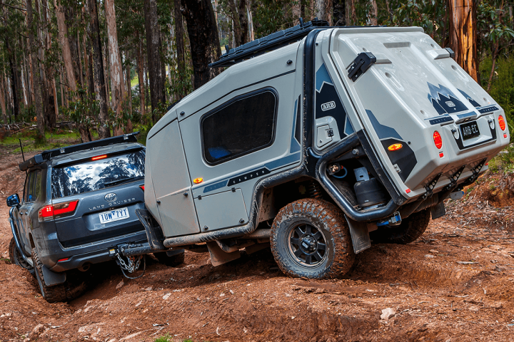 ARB presents its own style of all-terrain camper
