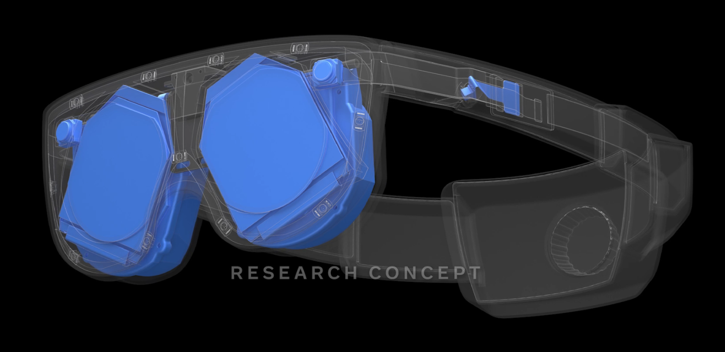 The Mirror Lake concept, yet to be prototyped, would bring all the above technologies together in a very small form factor