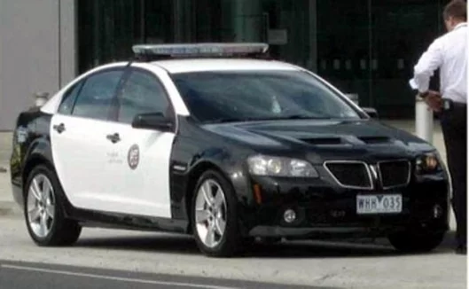 The LAPD Pontiac G8 project vehicle