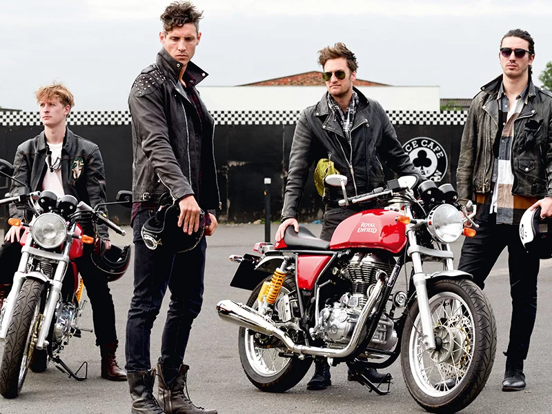 Royal Enfield's Continental GT: rocker style.