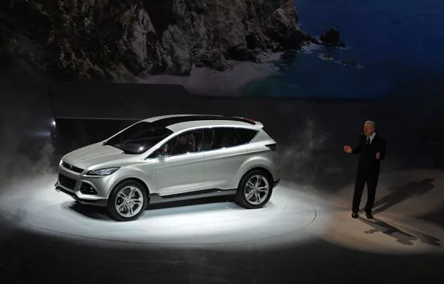 This Monday at the Detroit Auto Show 2011, Ford introduced the public to its Vertrek compact SUV concept