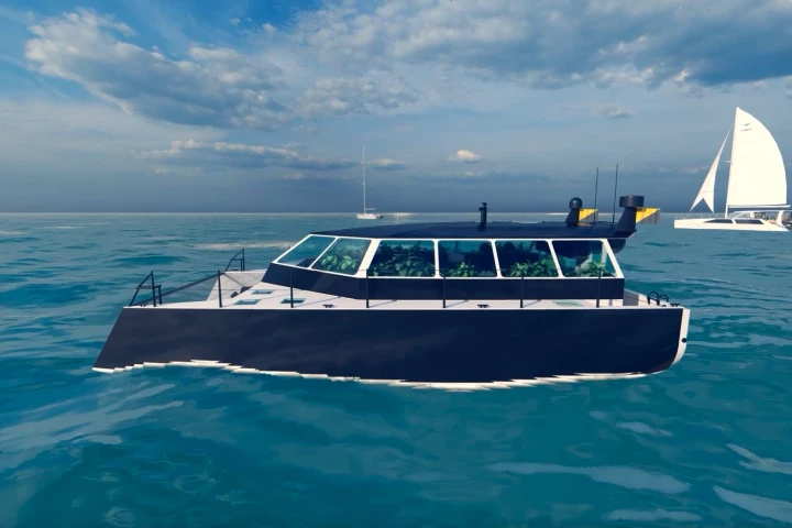 Sovereign Ships is working to pursue the Sphinx 40 catamaran as its first build
