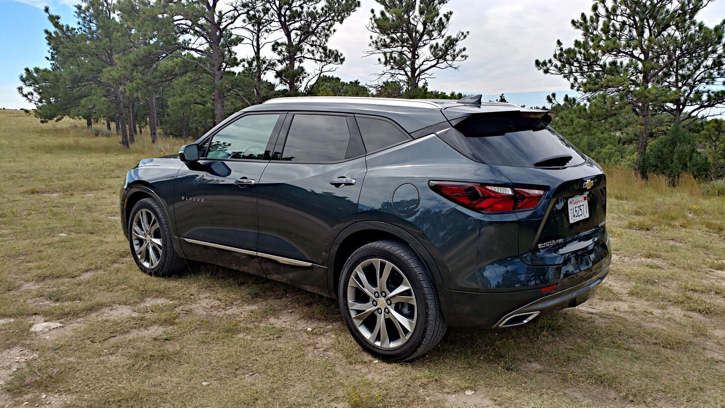 The new Chevrolet Blazer is now a four-door midsize crossover fitting between the smaller Equinox and the larger Traverse