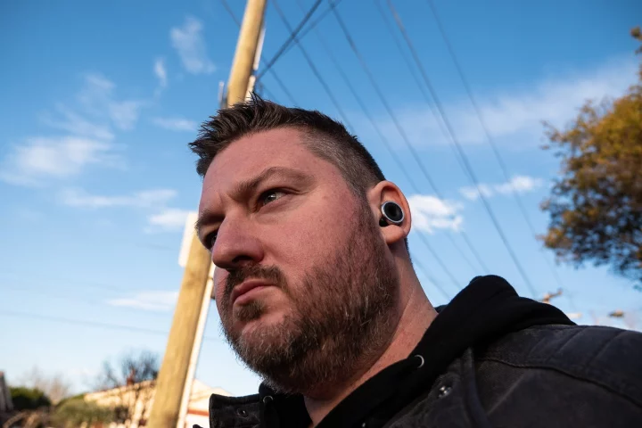 Knops look like a new-age piercing, act like a volume control for the outside world