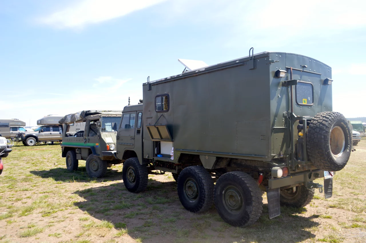 Military-style camping hardware