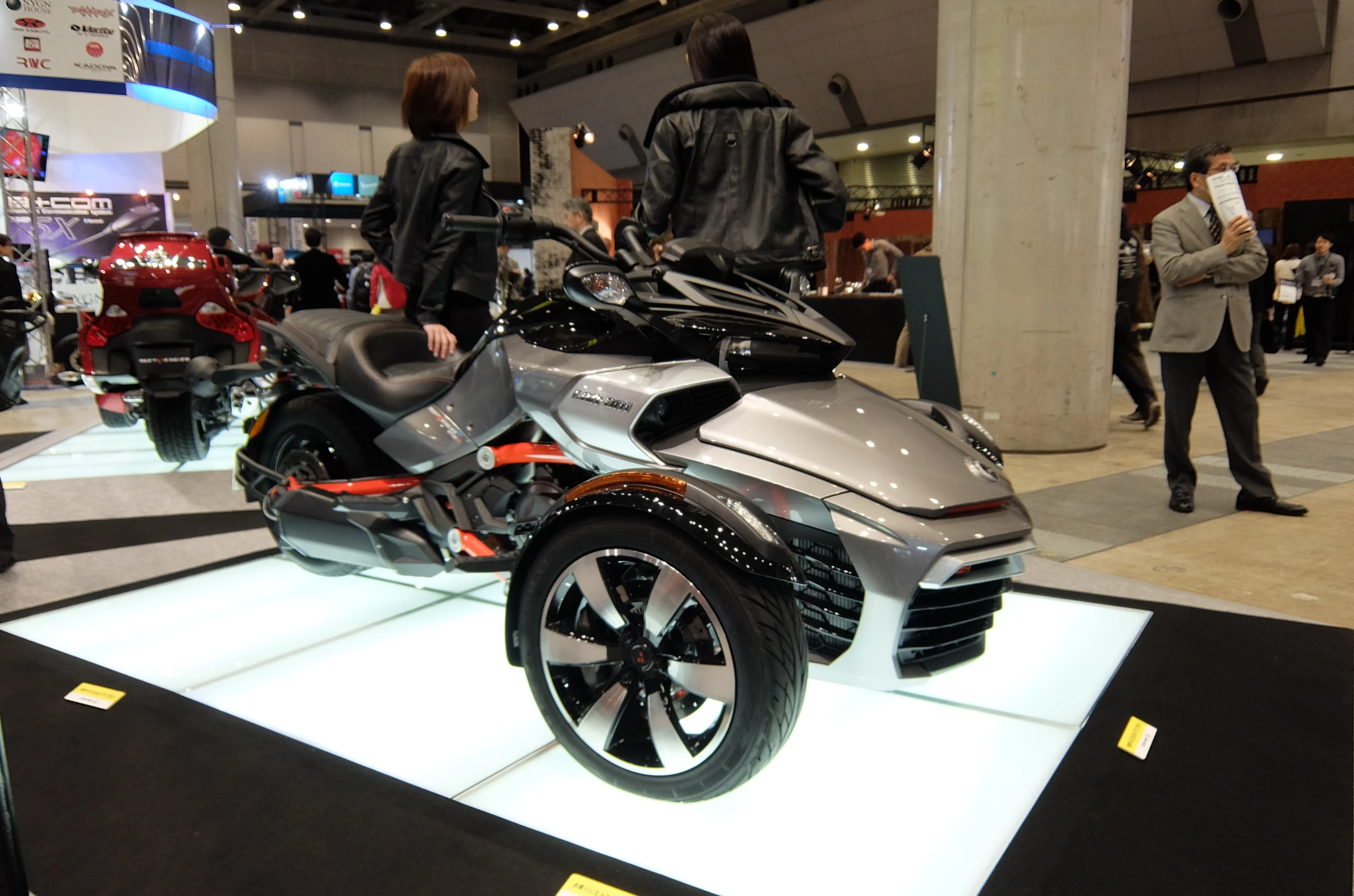 The new Can-Am Spyder F3 from BRP (Photo: Stephen Clemenger/Gizmag.com)