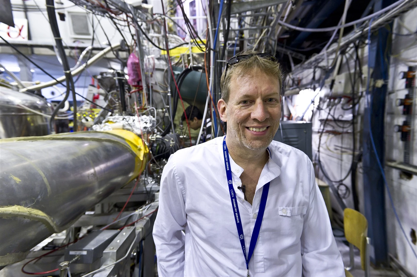 ALPHA spokesman Jeffrey Hangst at CERN