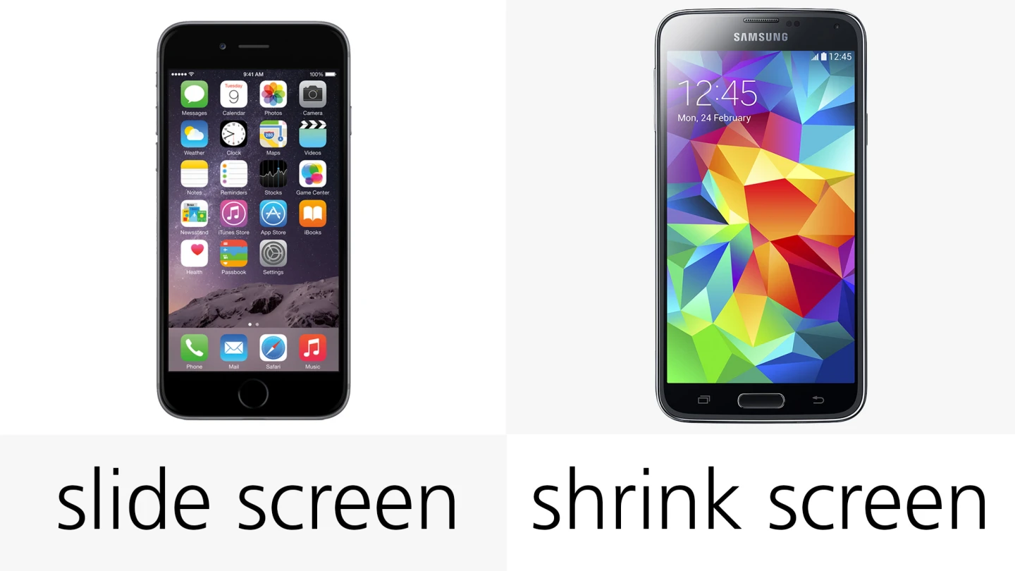 One-handed mode
