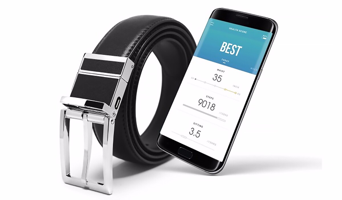 The app gives you daily and weekly stats, but not much else