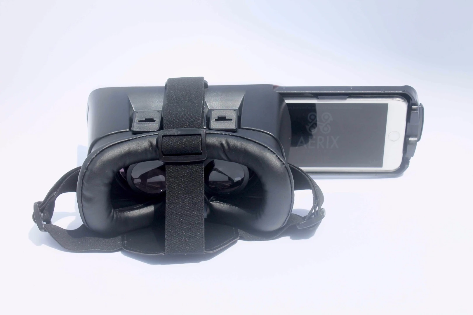 Pilots seeking a true cockpit view need only slide a smartphone into the VR goggles and fly the Vidius VR drone using its 2.4 gHz controller