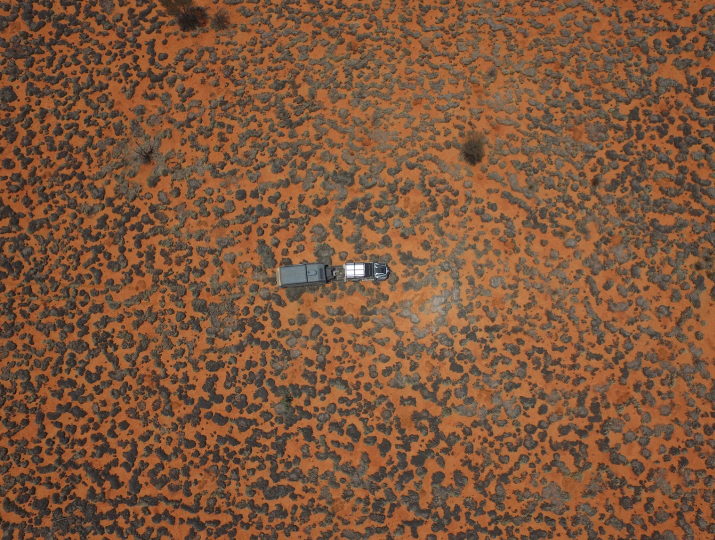 Bird's eye view of the EXP-6 doing its thing