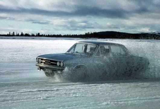 ABS testing on the frozen lakes in Northern Sweden Image: Bosch