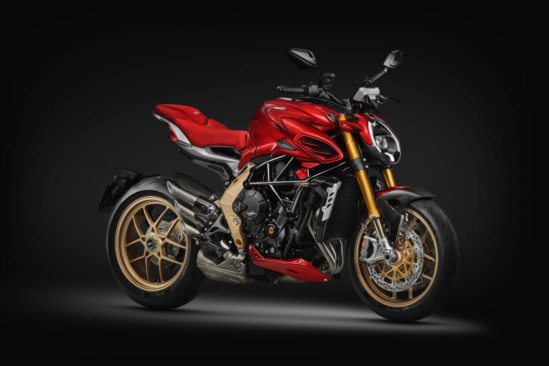 MV Agusta unveiled its new Brutale Serie Oro at EICMA