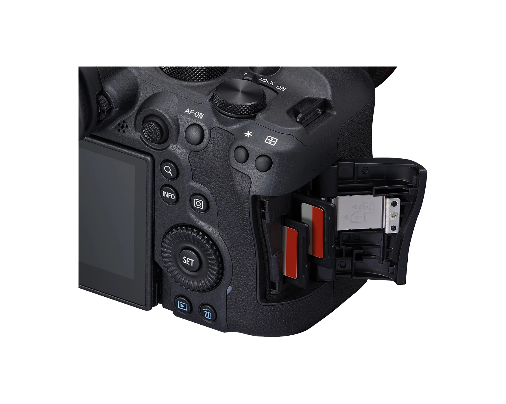 Dual SD media slots allow for storage of photo/video content, and Bluetooth, Wi-Fi and USB-C connectivity is included
