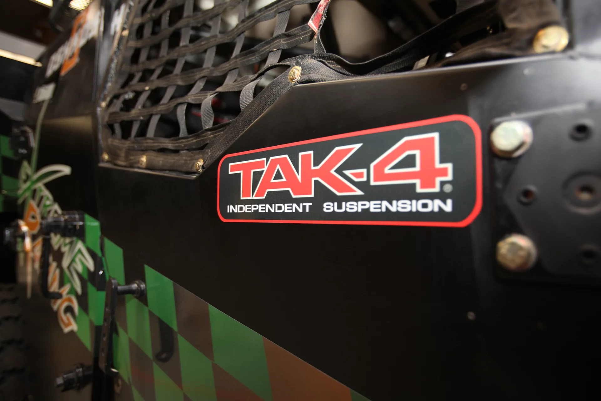 The TAK-4 suspension system promises a new level of comfort and/or speed in off-road conditions