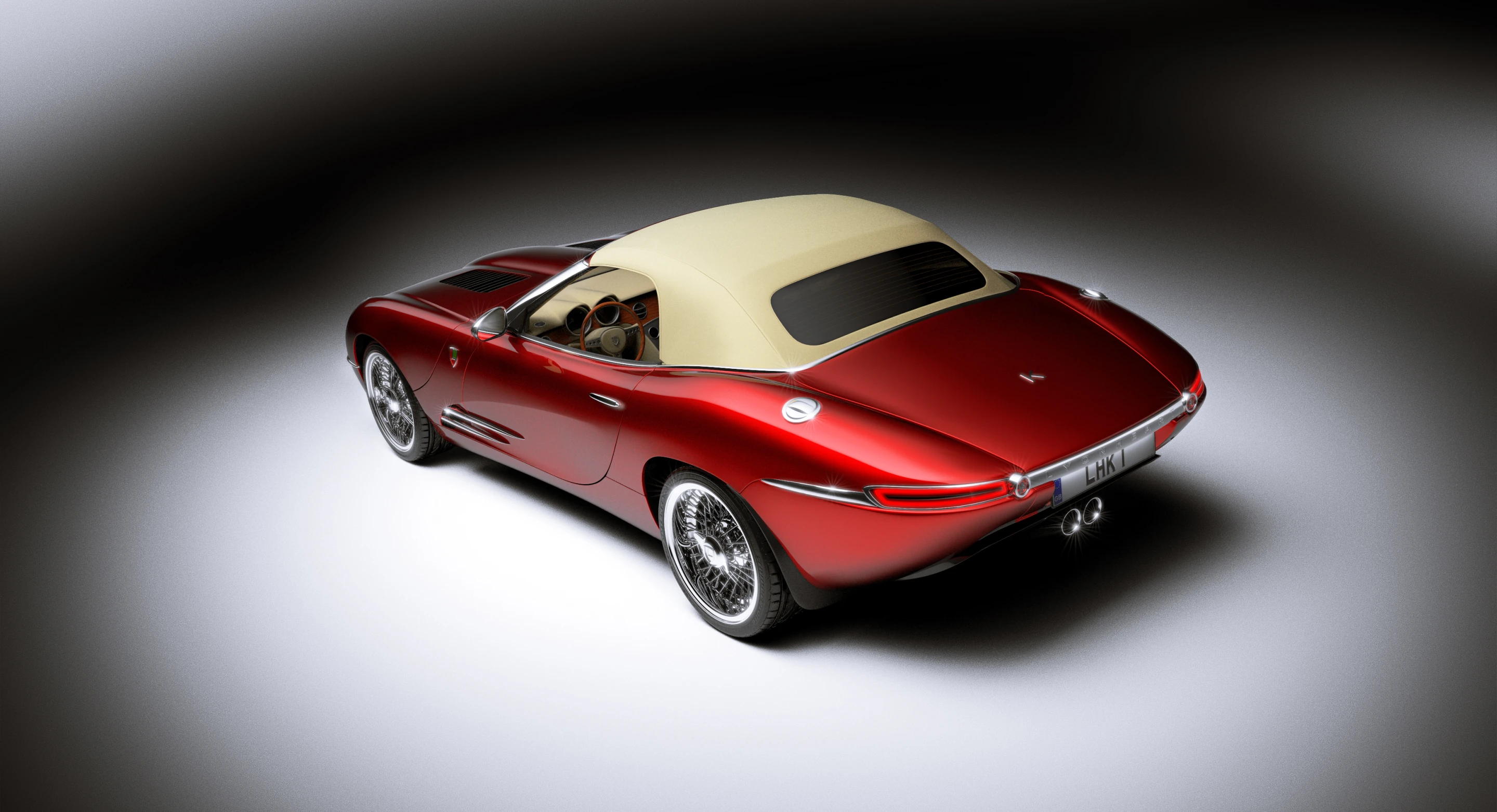 The Lyonheart K Convertible with top up