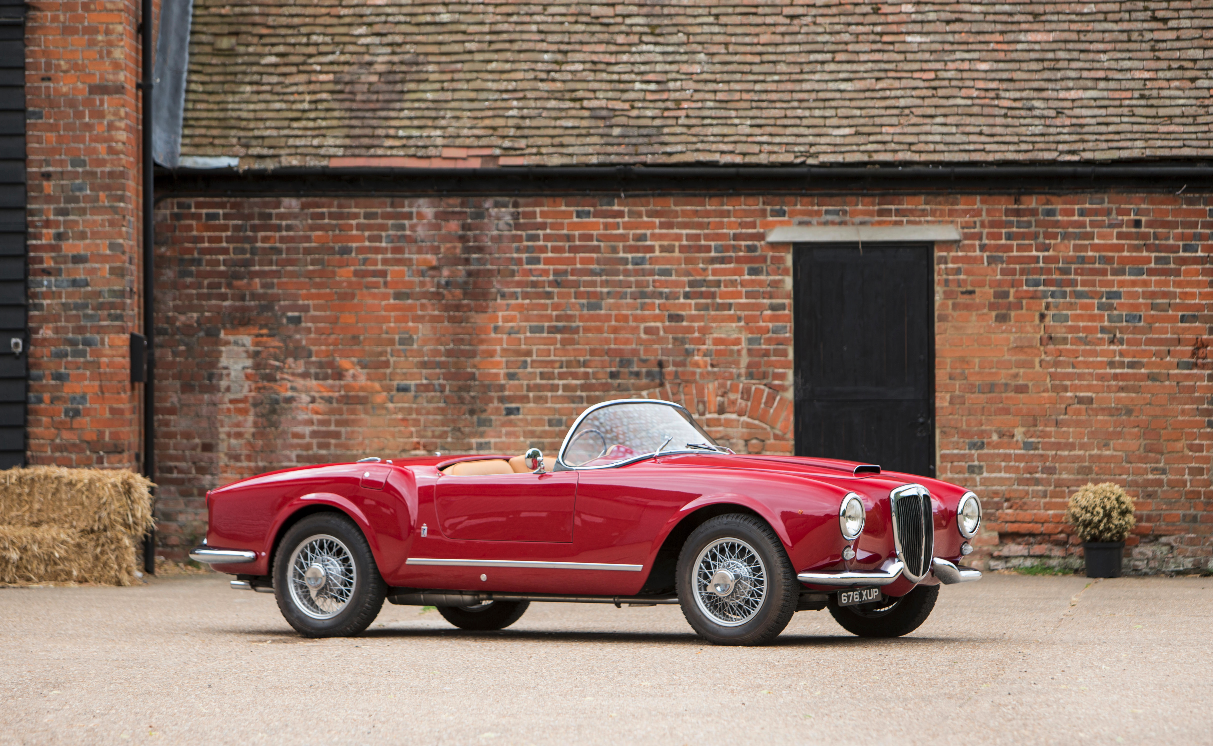 2018 Monterey Car Week Auction Report | 1955 Lancia Aurelia B24 Spider America | Failed to reach reserve price. High bid: $900,000 | Estimate: from $1,000,000 to $1,300,000Auction: Bonhams | Lot 91 | Official Description