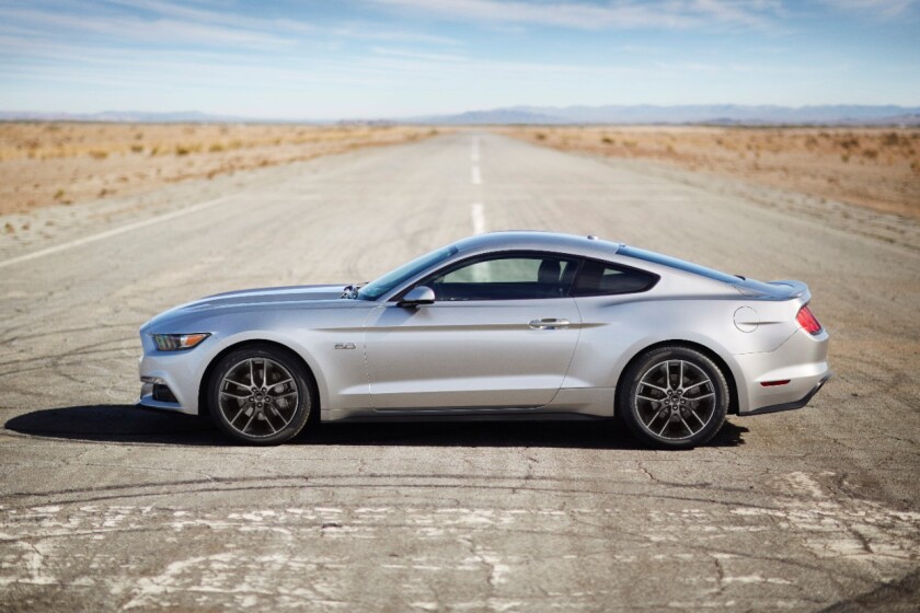 The 5.0-liter V8-powered Mustang GT will have more than 420 horses on tap
