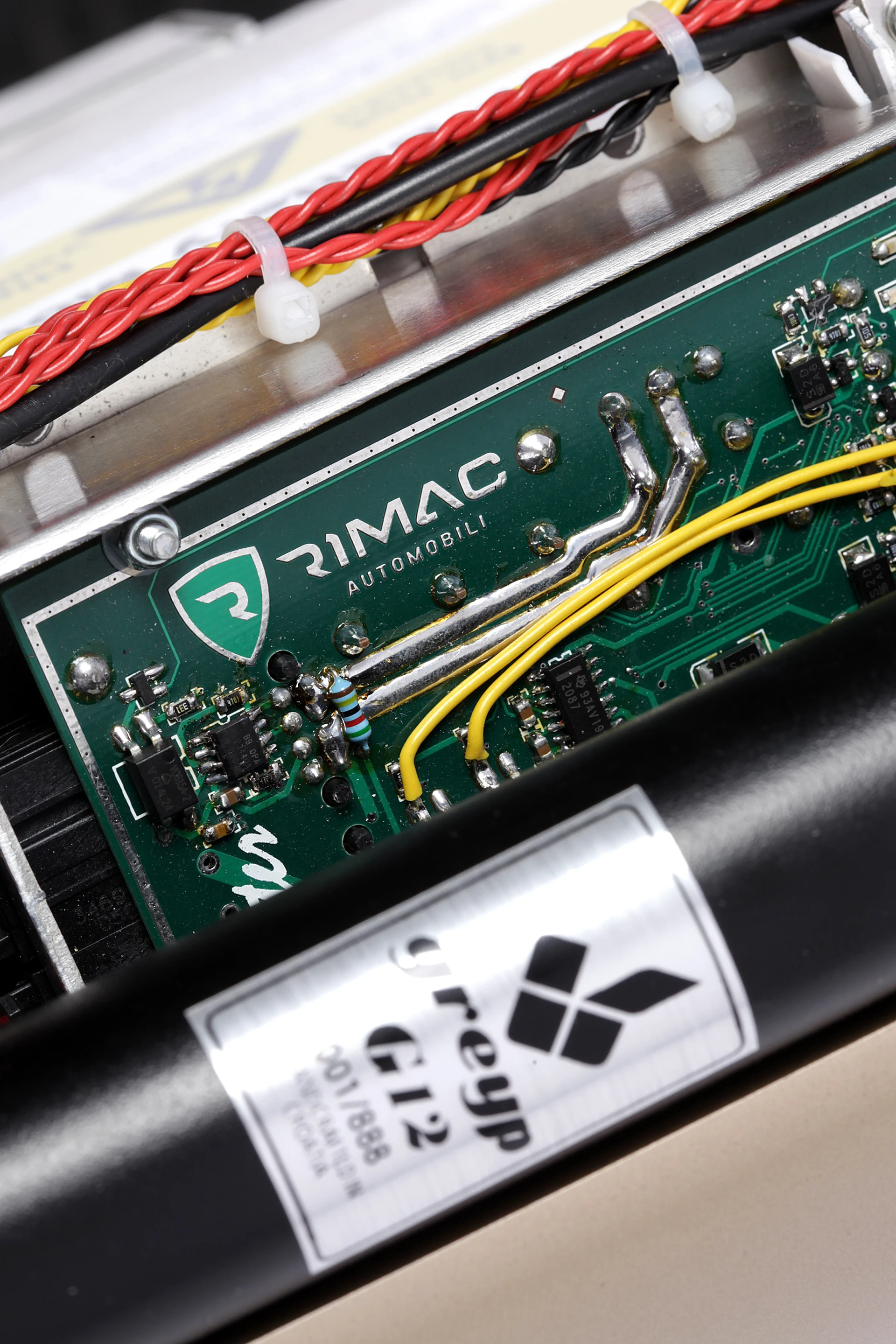Some of the G-12's electronics
