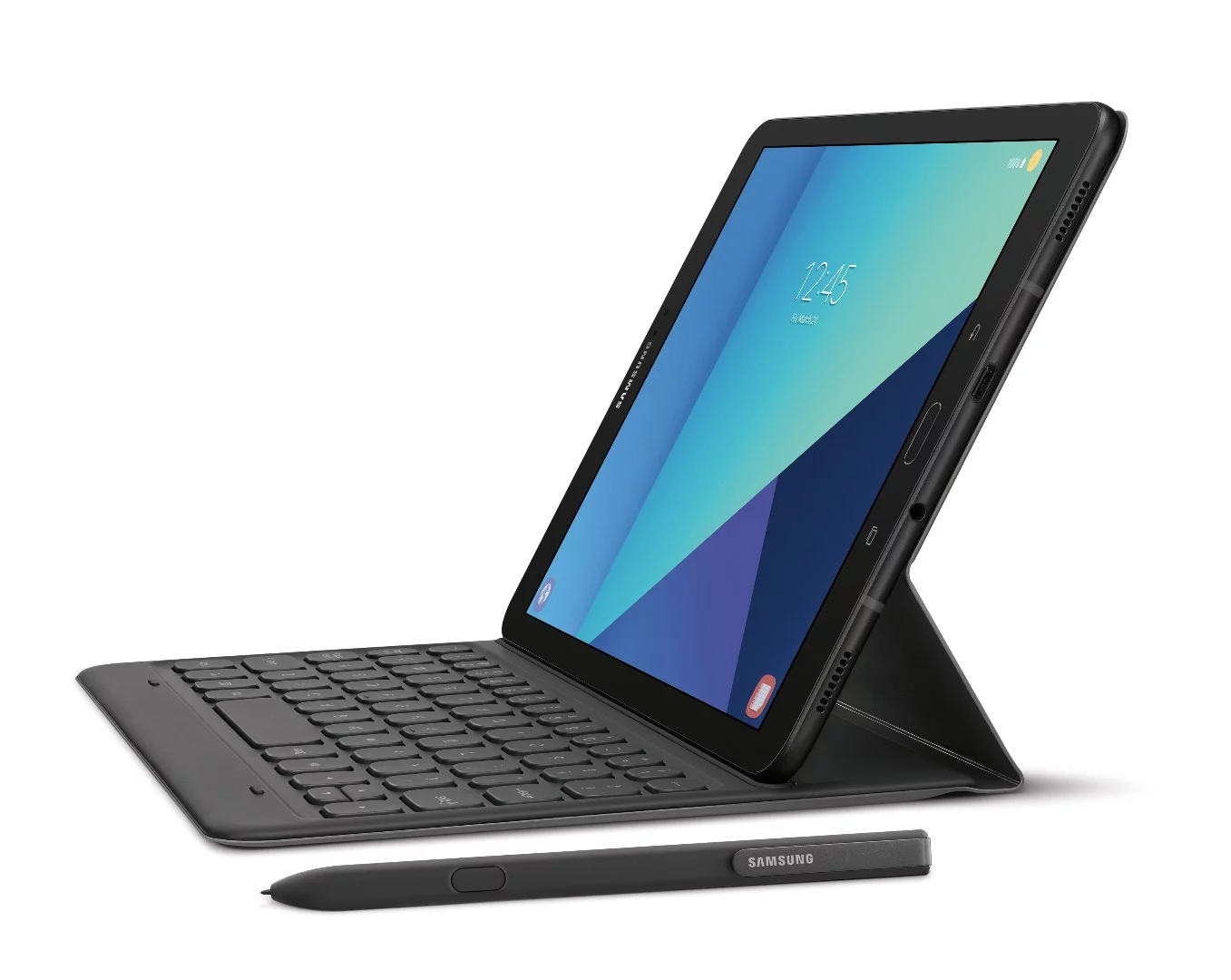 Samsung Galaxy Tab S3 with S Pen and keyboard cover