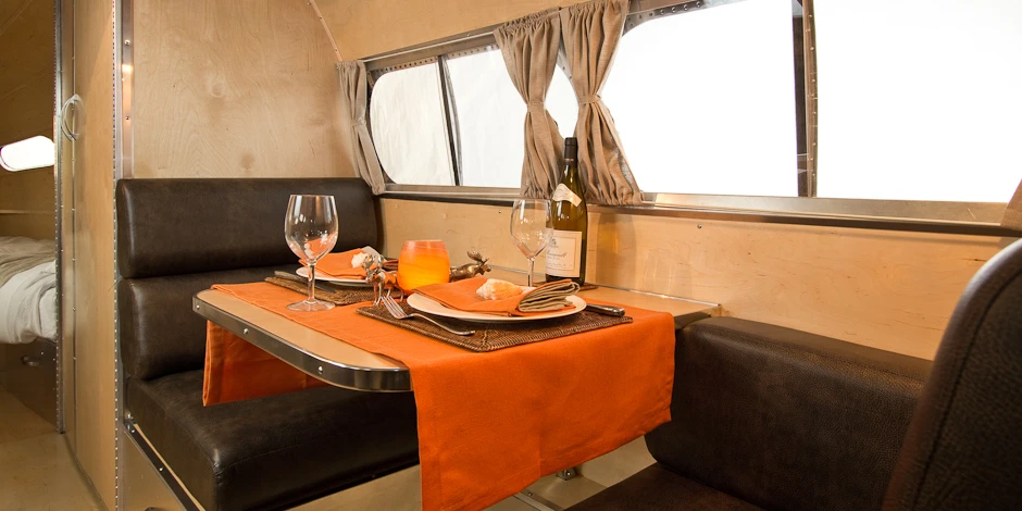 The Bowlus Road Chief interior
