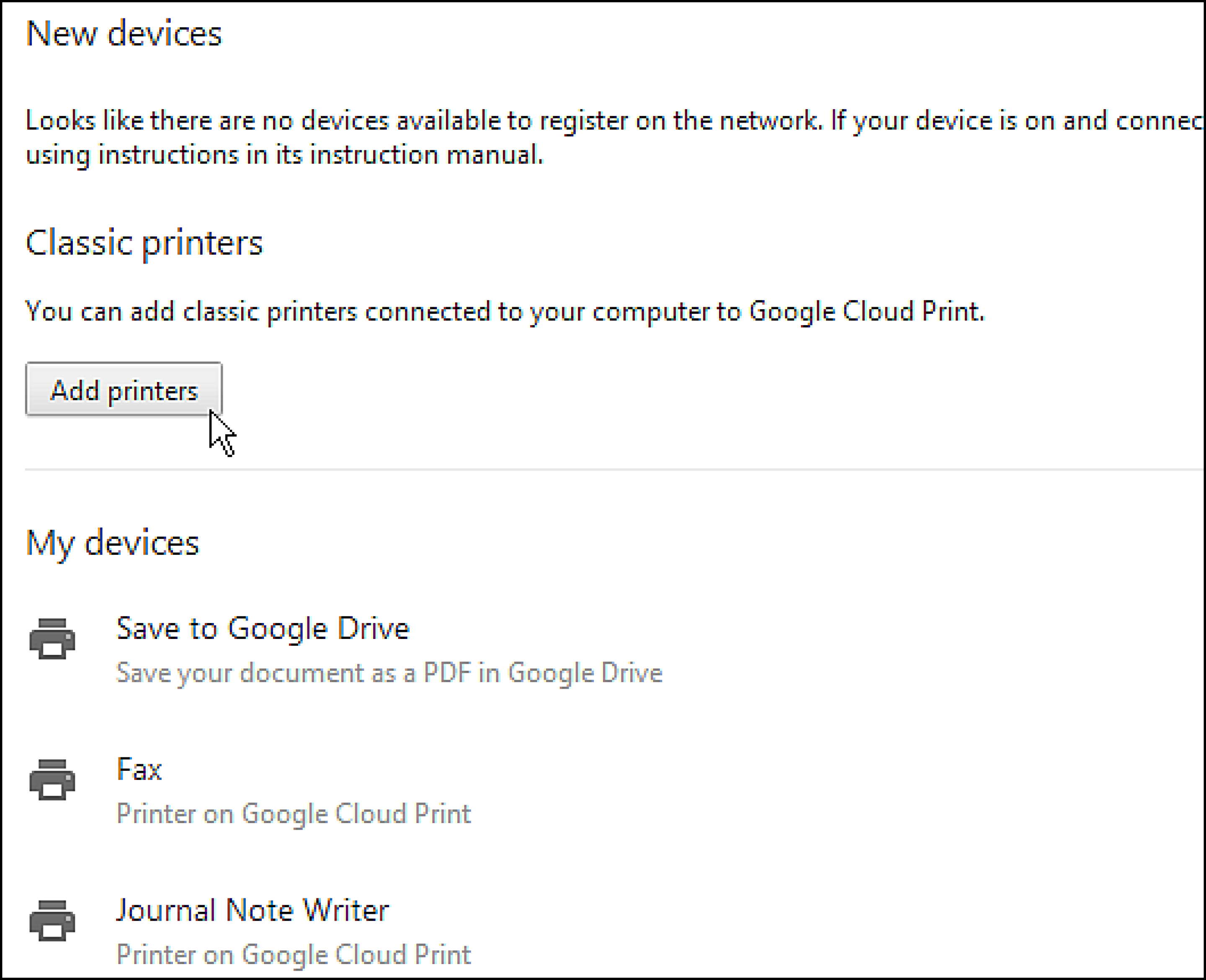 How to set up and use Google Cloud Print