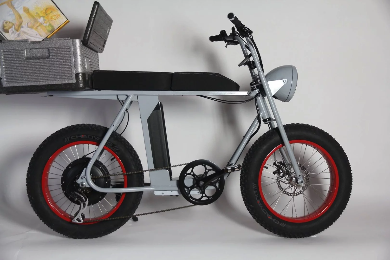 The Moke gets ready for some cargo hauling