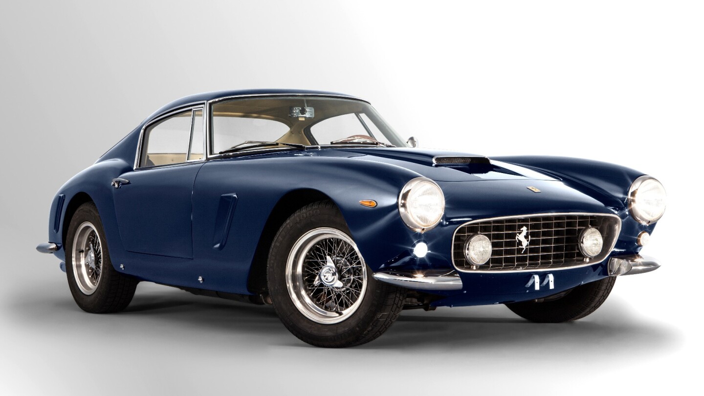 The very last Ferrari 250 GT SWB Berlinetta of 165 examples built and surely one of the very few that has never been raced. That's particularly exceptional because this model swept all before it on the racetrack, winning the Tour de France Automobile in 1960, 1961 and 1962, the GT category of the Le Mans 24 Hours in 1960 and 1961 and the Nürburgring 1,000 km in 1961 and 1962. Estimated at $9,810,000 to $13,080,000, this car has a continuous history from new which is devoid of accidents or excessive restoration, and has been in the same family for more than 30 years.