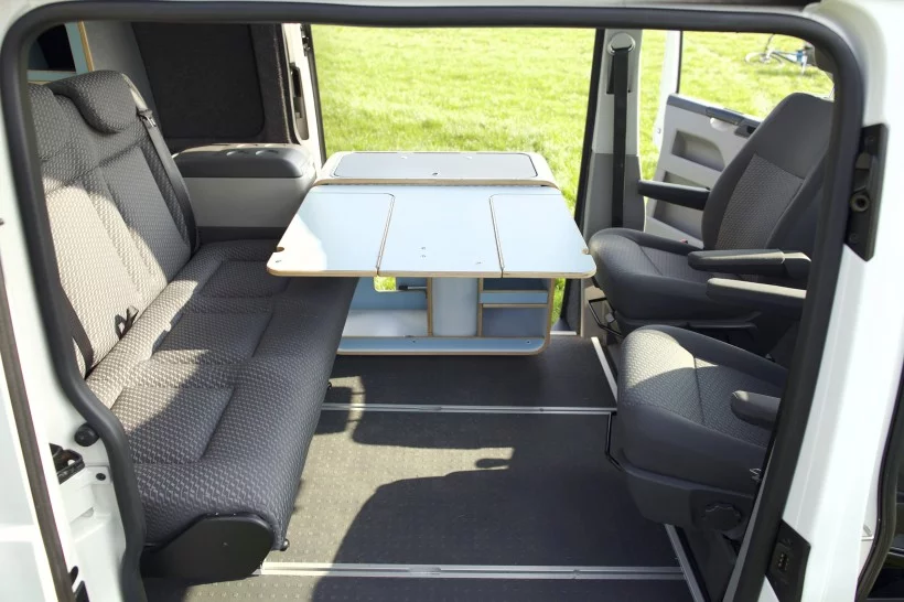 Inside the Tonke Van